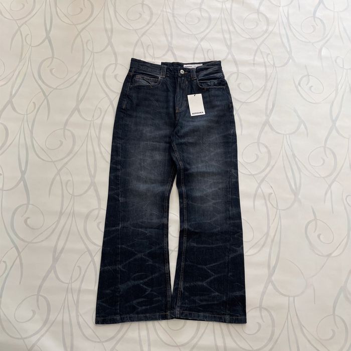 Джинсы Bershka flared jeans y2k opium erd archive viper drip drill