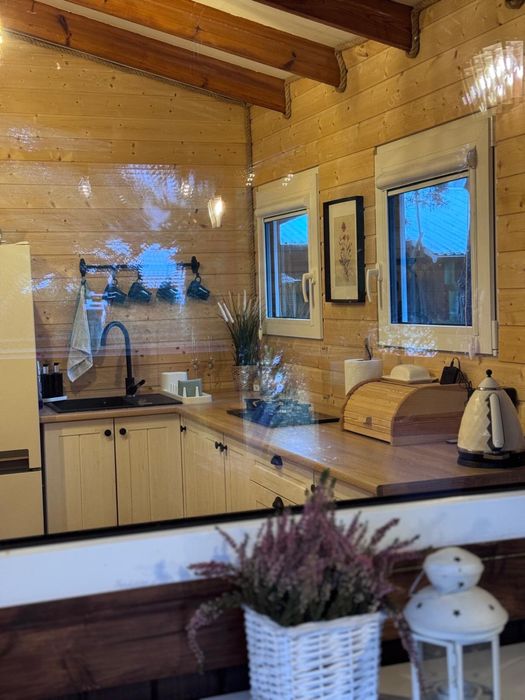 Urocza Chatka z Jacuzzi i  Sauną  Pod Warszawą
