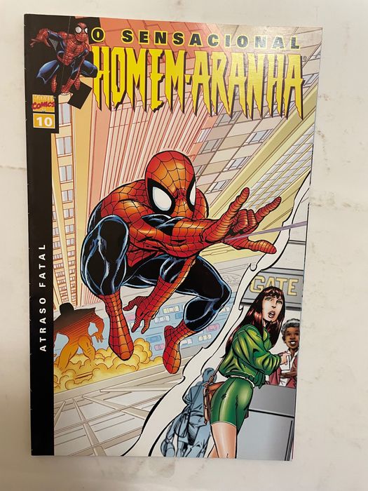 Livros BD Homem Aranha Marvel 2, 4, 5, 6, 7, 8, 9, 10