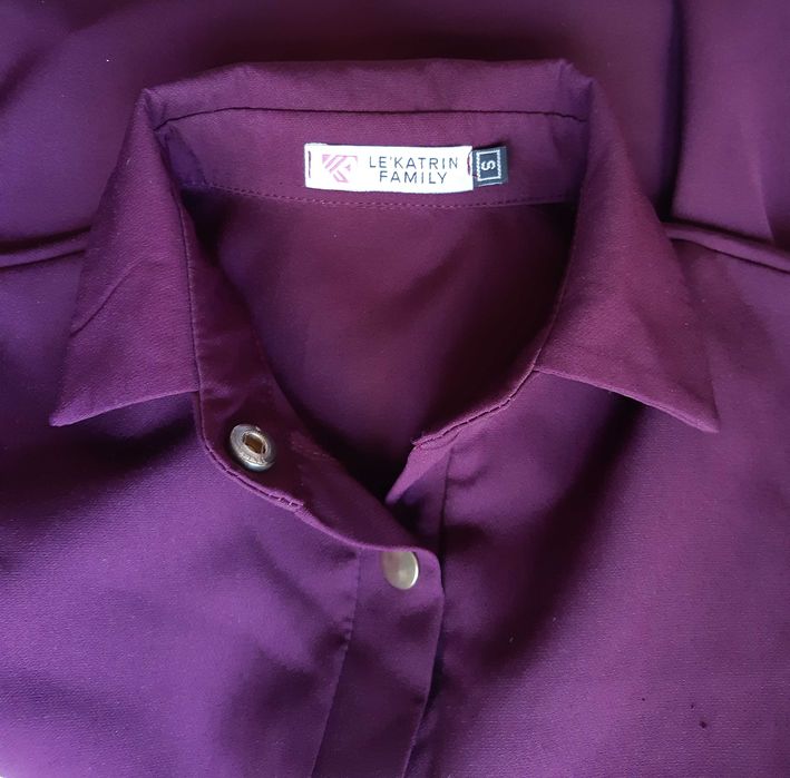 Платье LE'KATRIN FAMILY фиолетовая фуксия Размер S + БОНУС МАЙКА VOGUE