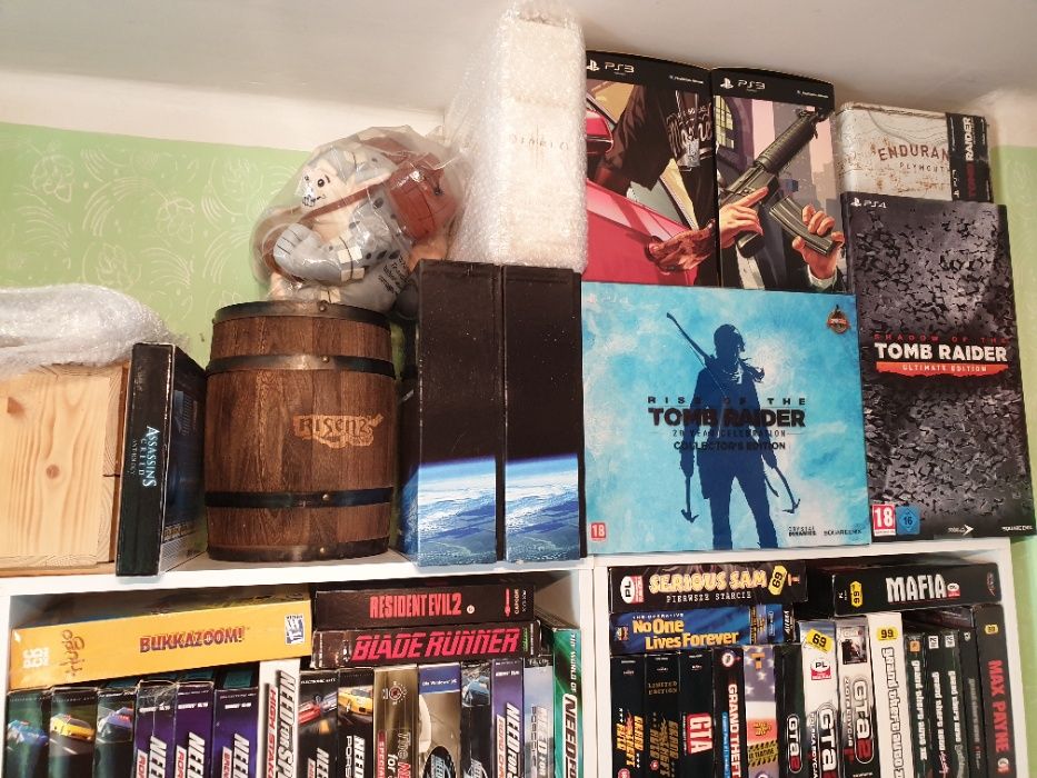 EDYCJA KOLEKCJONERSKA Tomb raider Diablo Warcraft GTA Assassins PC