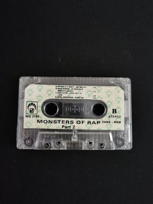 Monsters Of Rap kaseta rap hip hop