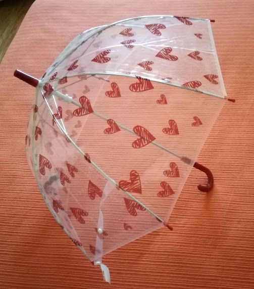 Guarda-Chuva Transparente NOVO