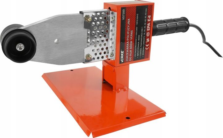 Zgrzewarka Polifuzyjna Do Zgrzewania Rur Pp Pcv 800w Mocna + Matryce Z