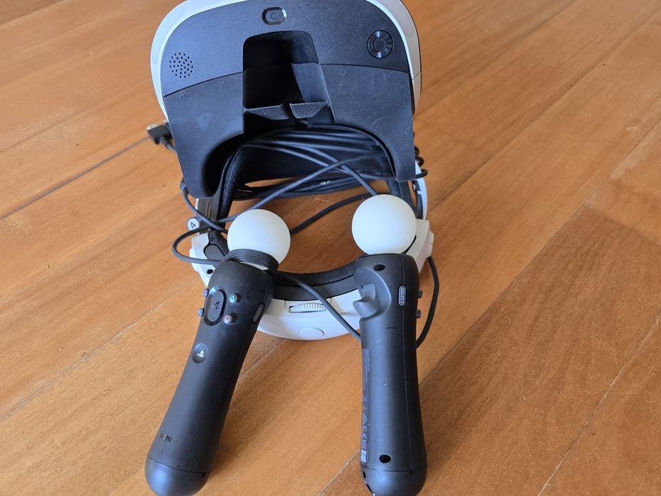 PlayStation VR – Conjunto Completo + 2 Jogos (PS4) negociável