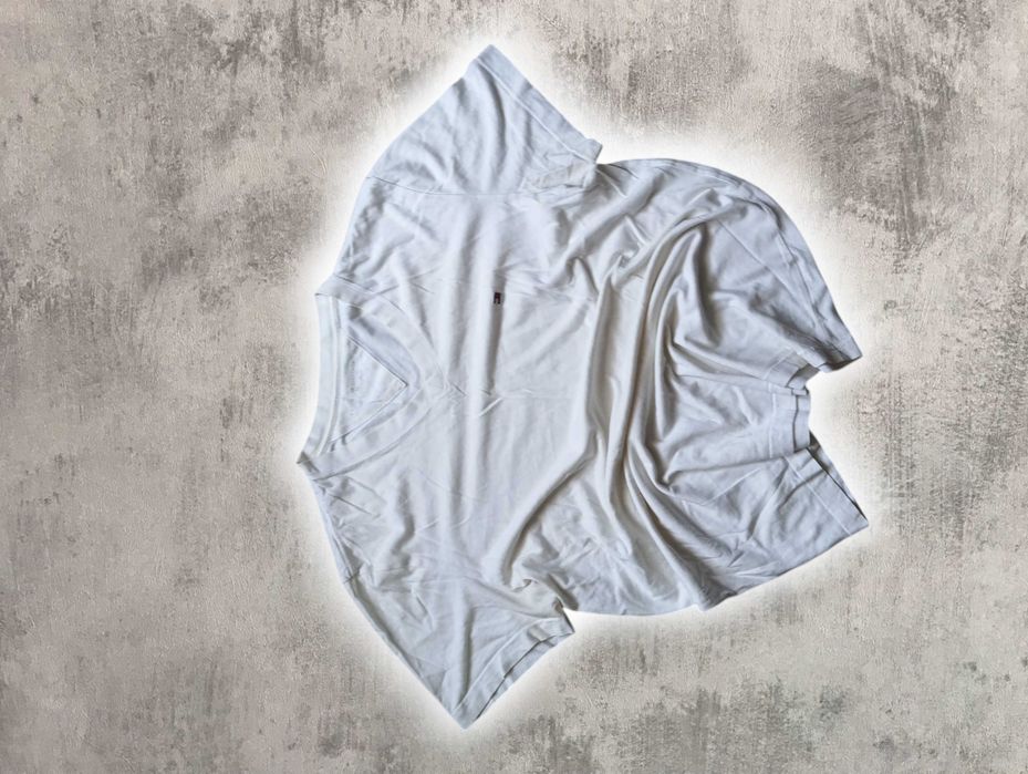 Biała koszulka męska Tommy Hilfiger