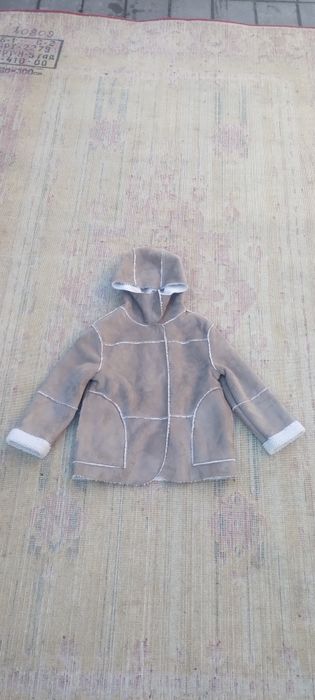 Фірмова дублянка дитяча замшева ZARA Girls.