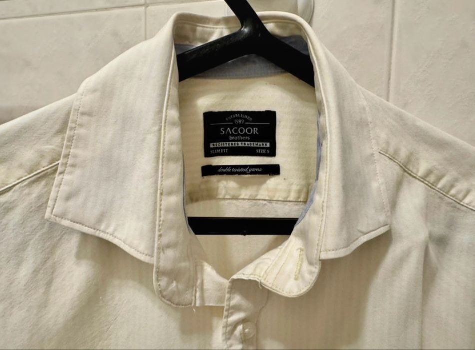 Camisa Sacoor tom amarelo