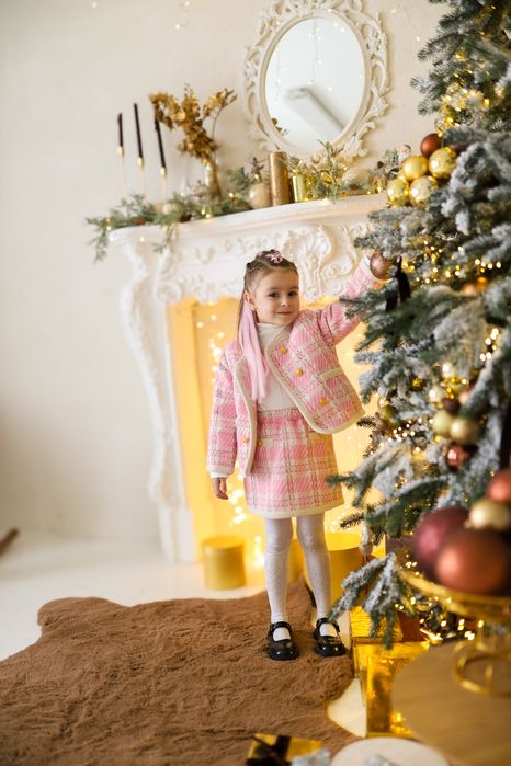 Костюм піджак спідниця дитячий 110