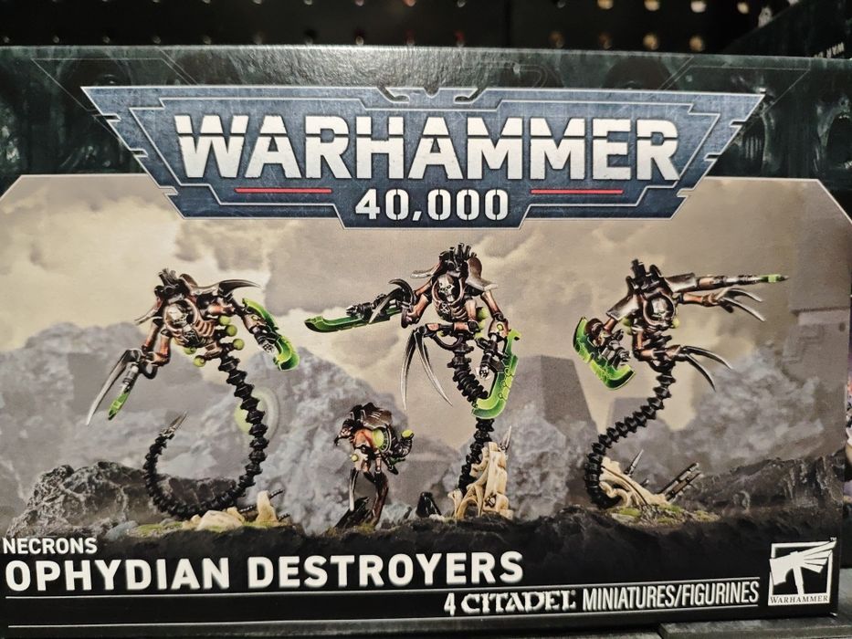 Warhammer 40000 Necrons Ophydian Destroyers