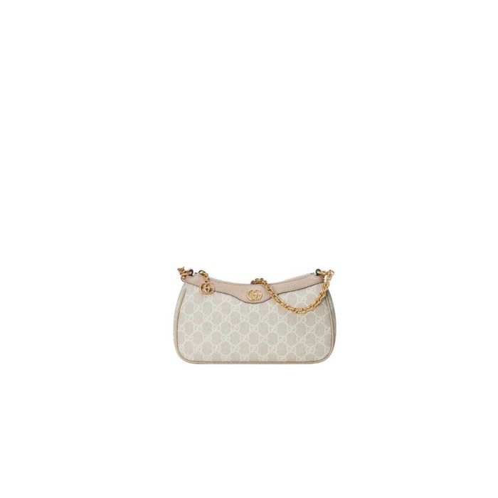 Сумка Gucci Ophidia Small Shoulder Chain Top Handle Bag GG Supreme Bei