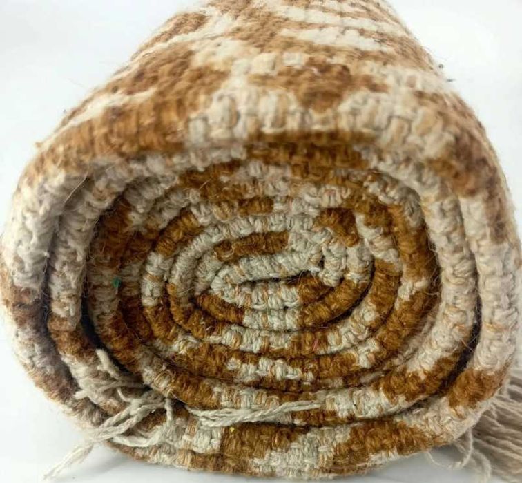 Dwa dywany boho duży dywan wewnętrzny zewnętrzny na prezent z frędzlam