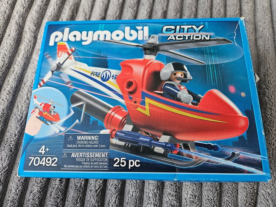 Playmobil 70492 helikopter strażacki