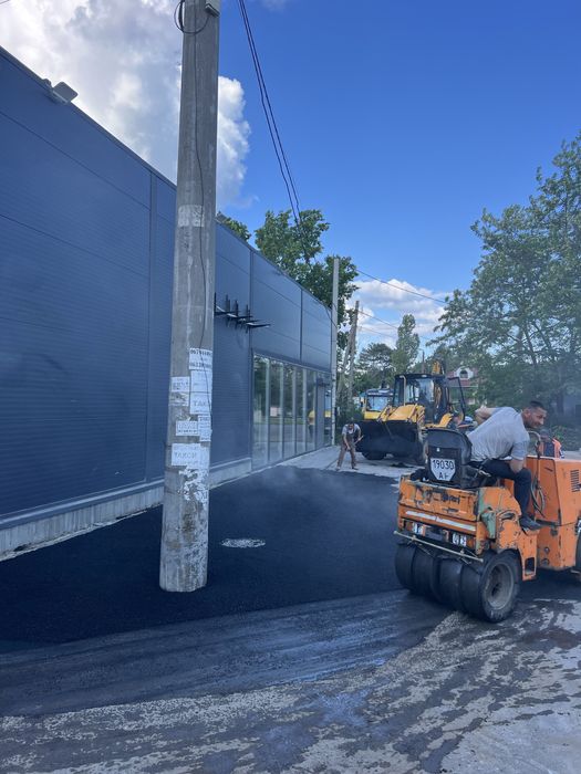 Асфальтирование в Одессе. Укладка асфальта и ямочный ремонт