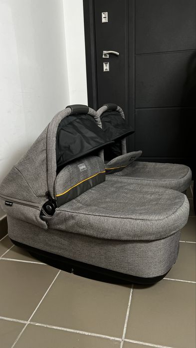 Коляска для двійні 2 в 1 Peg Perego Duette Piroet (люльки + прогулянки)