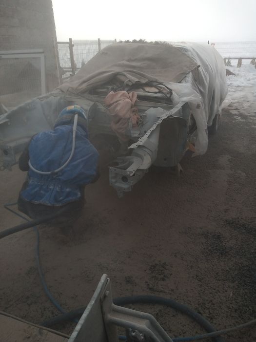 Piaskowanie  mobilne, wynajem piaskarki lub kompresora