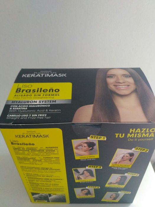 Kit Alisamento brasileiro com queratina - Sem Formol