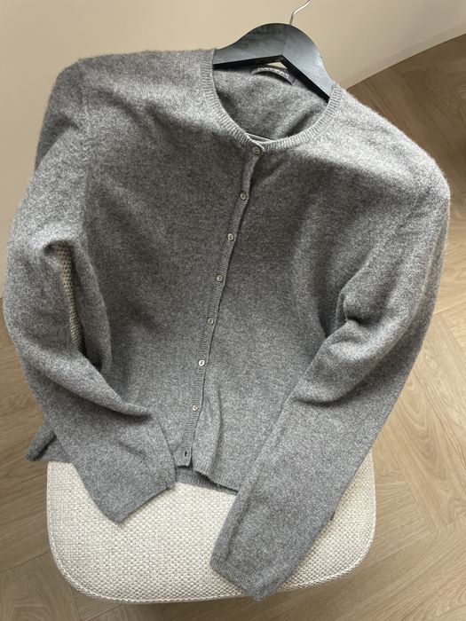 100 % кашемір люкс бренд M/L сірий стиль cos massimo