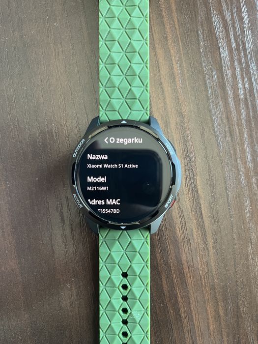 Zegarek Xiaomi S1 Active
