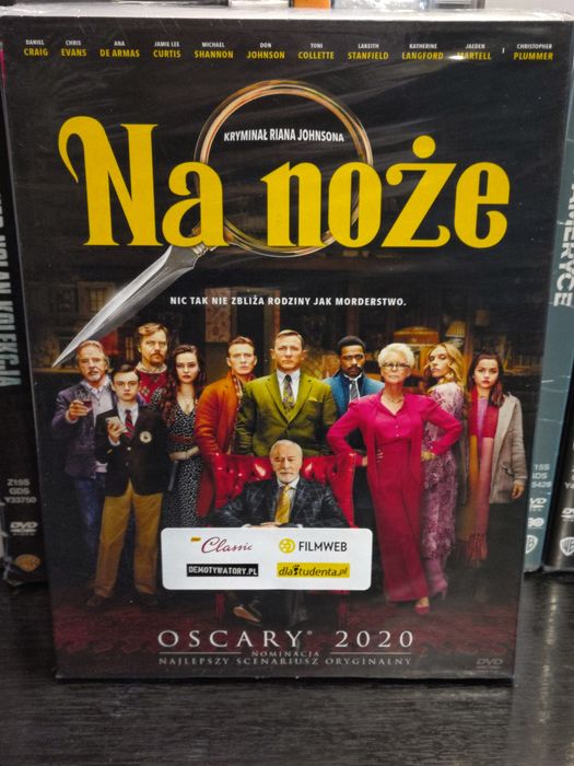 Na noże DVD nowy folia