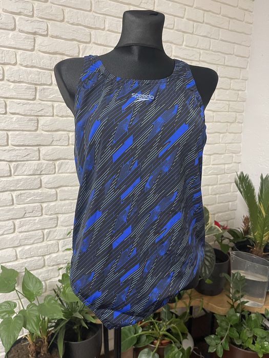 Strój kąpielowy  granatowy 48 jednoczęściowy