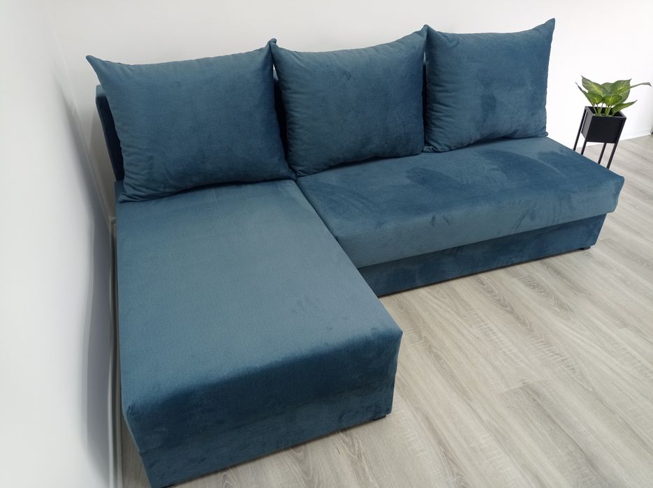 NATALIA Narożnik sofa kanapa rozkładana Rogówka Wypoczynek PRODUCENT