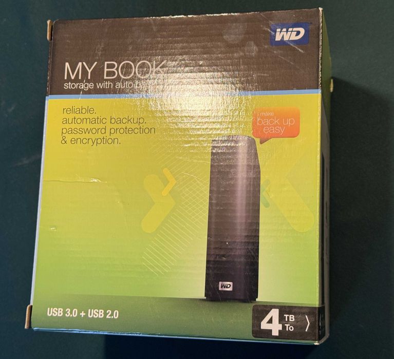 WD My Book Essential 4TB WDBACW0040HBK-H1