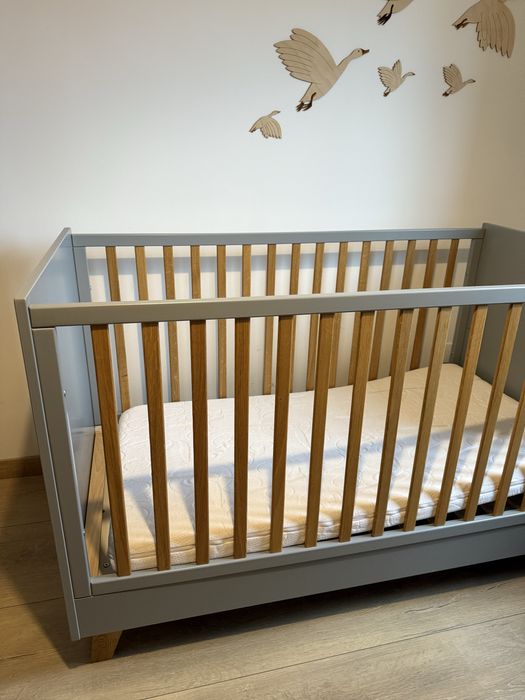 Łóżeczko z materacem novelies