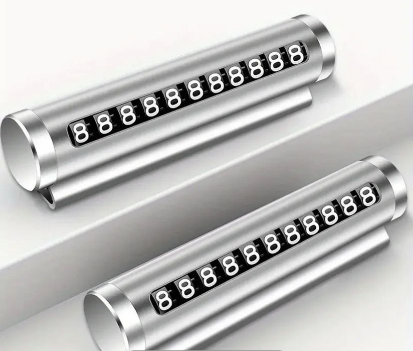 Тимчасова Паркувальна Картка для Автомобіля  з Вибивачем Вікна