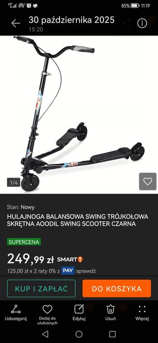 Hulajnoga balansowa