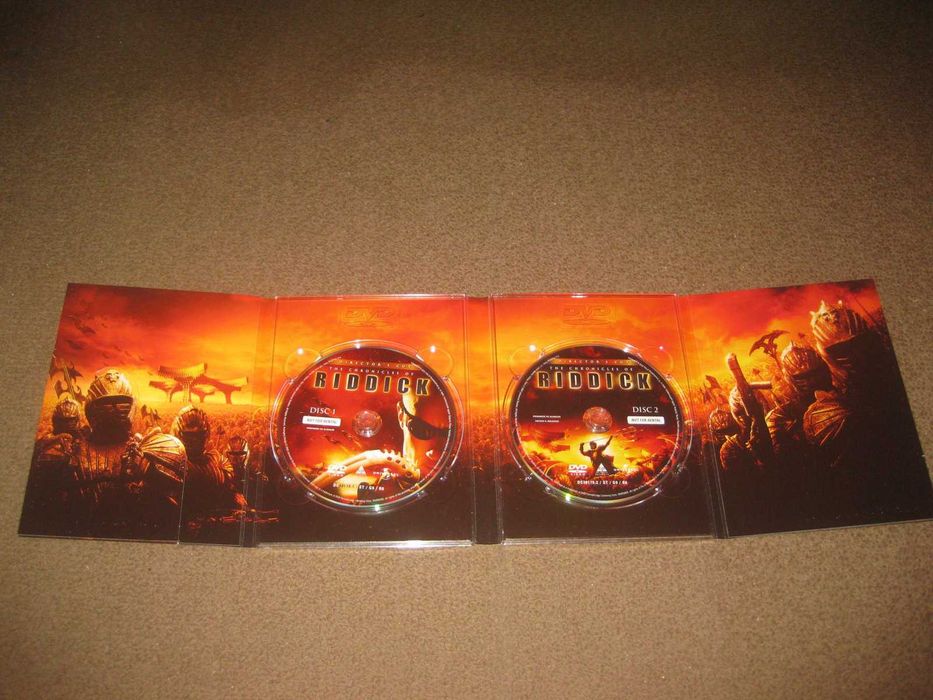 "As Crónicas de Riddick" Vin Diesel/Edição Especial 2 DVDs/Digipack!