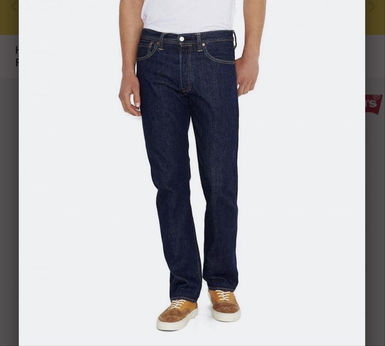 Levis нові чоловічі джинси оригінал 501 W30 L32