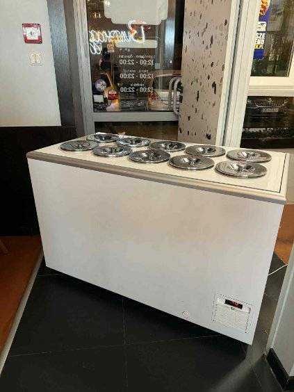 Konserwator do lodów 10+zapas kuwet, profesjonalny, w idealnym stanie