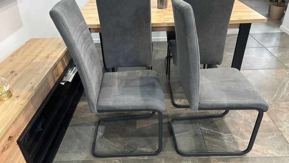 Stół loft + 6 krzeseł zestaw