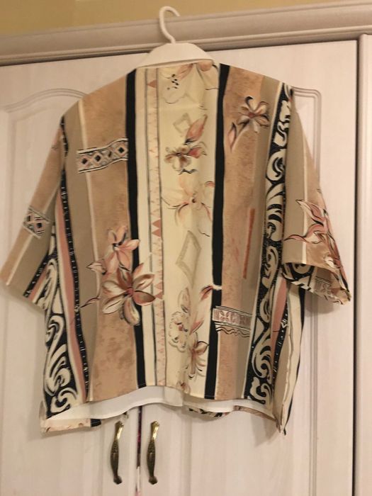Komplet garsonka koszula i spódnica plisowana Michael Gold 42 XL