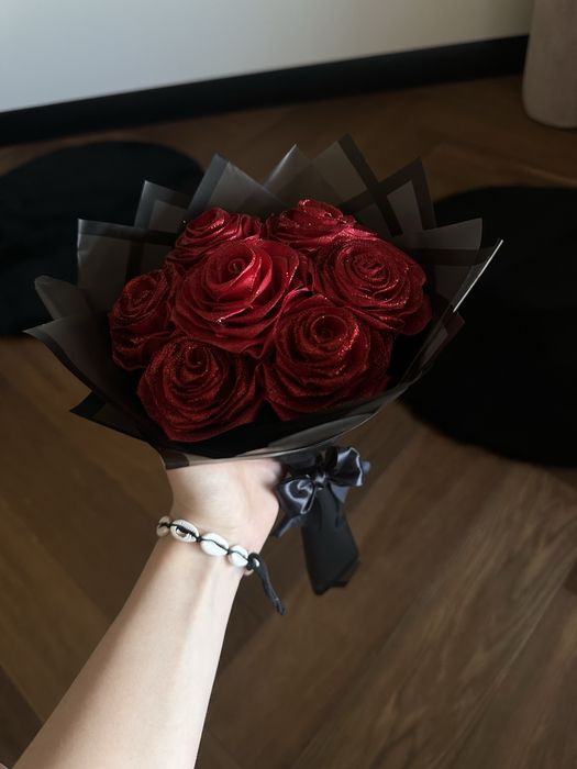 bukiet wiecznych róż