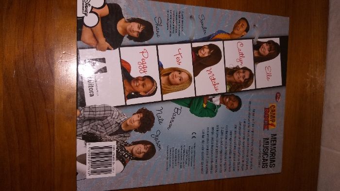 Livros Disney Camp Rock - Jogos Musicais, Diário do Rock e Blog da Cai
