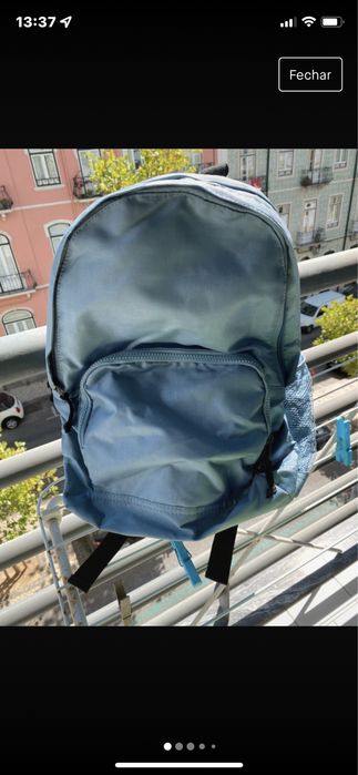 Mochila nova em azul
