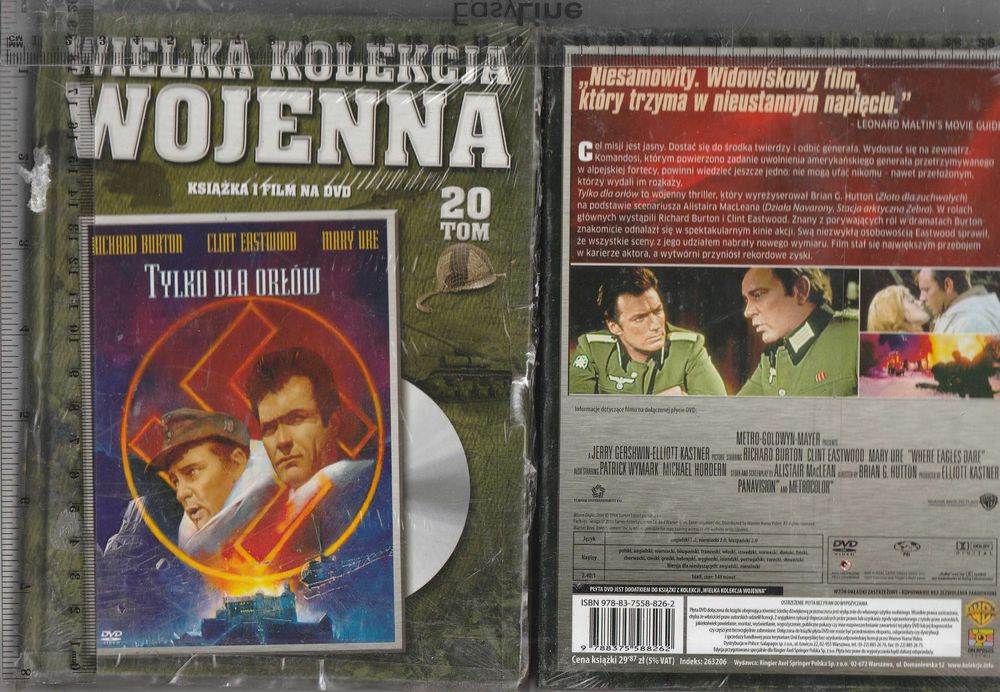 Tylko dla orłów Clint Eastwood DVD