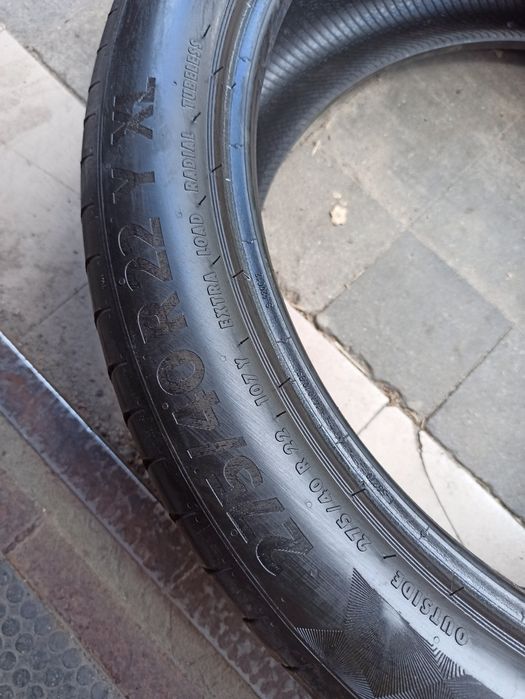 Летняя резина ПАРА 275/40 R22 Continental Premium Contact 6 Run Flat