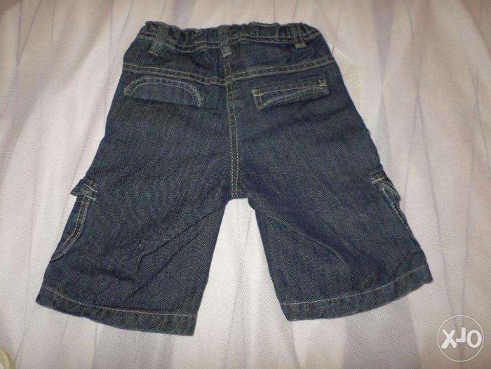 Calções em ganga, para menino