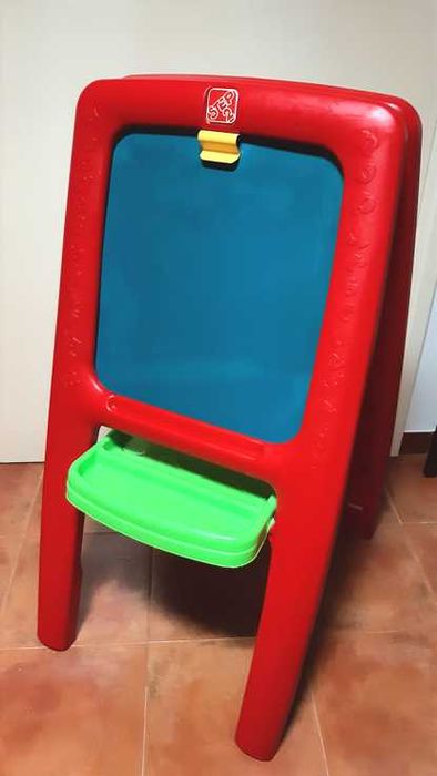 Quadro duplo Magnético/giz Step2