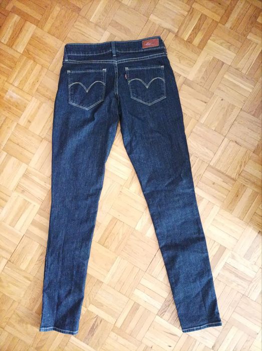Spodnie dżinsowe damskie Levi's bold Curve skinny
