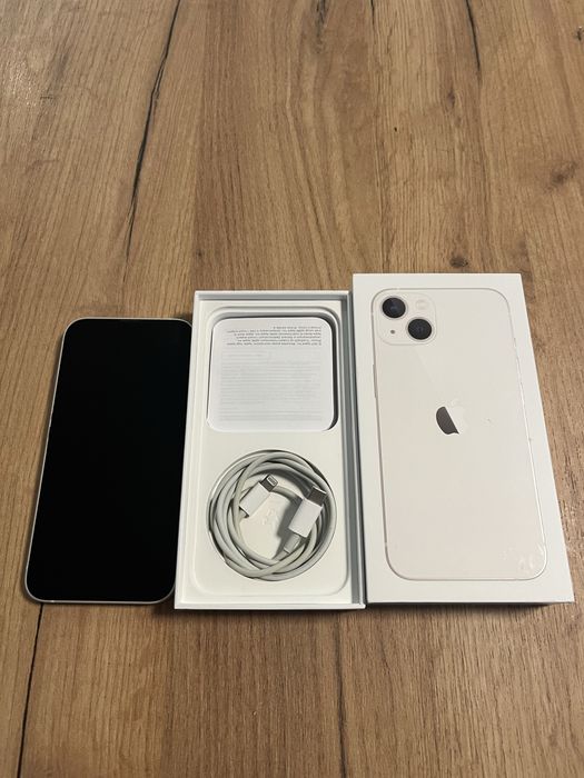 iPhone 13 Stan IDEALNY ! Pudełko + kabel