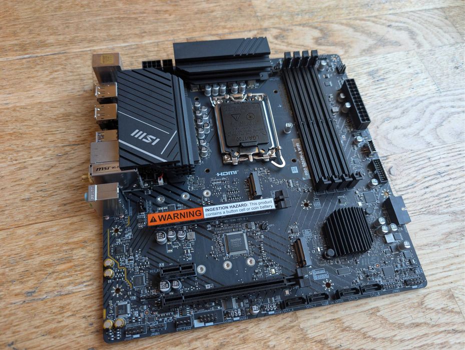 Płyta główna MSI PRO B760M-A WiFi (LGA1700, DDR5, WiFi 6E, microATX)