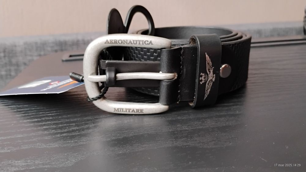 Pasek do spodni męski firmy Aeronautica militare