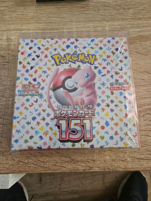 Pokemon 151 SV2a booster box Nowy zafoliowany!