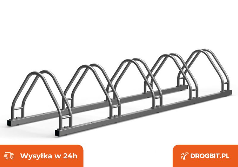 Stojak rowerowy Toscana do przykręcenia - parkowanie z obu stron
