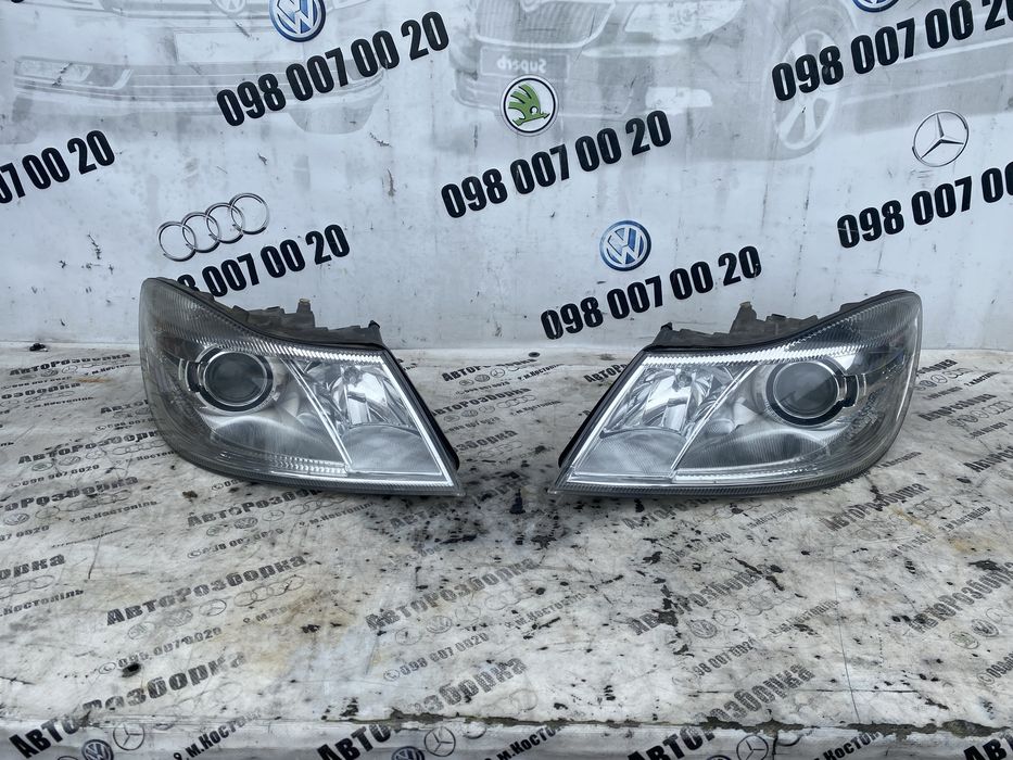 Фари фара Ксенон Skoda Oktavia A5 FL Bi-Henon Шкода Октавія А5 фл
