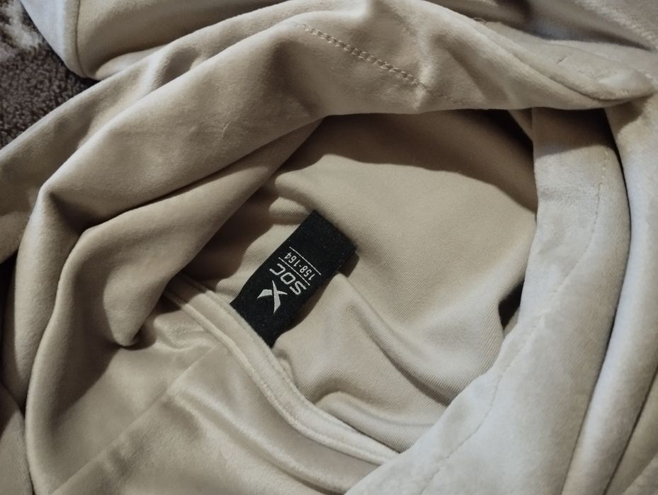 Кофта велюрова худі